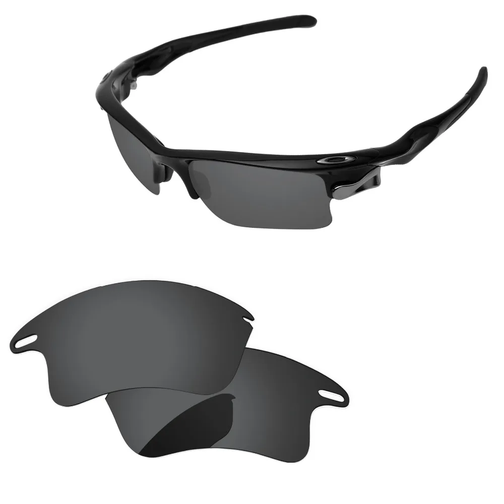 Bsymbo Replacement Lenses for-Oakley Fast Jacket XL OO9156 - 71mm Sunglasses Polarized - Multiple Options