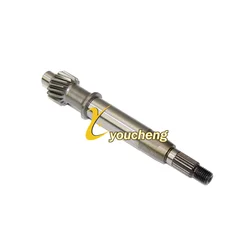 155mm Clutch Output Drive Shaft GY6 49cc 50cc 139QMA 139QMB 4-Stroke Chinese Scooter Moped ATV Go-Kart Repair CDZ-GY650