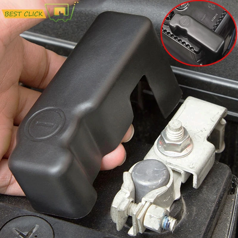 

Для Toyota Fortuner SW4 Innova Crysta Hilux 2015-2018, автомобильный аккумулятор, анод, отрицательный полюс, фотоэлемент, ABS крышка, отделка, наклейки