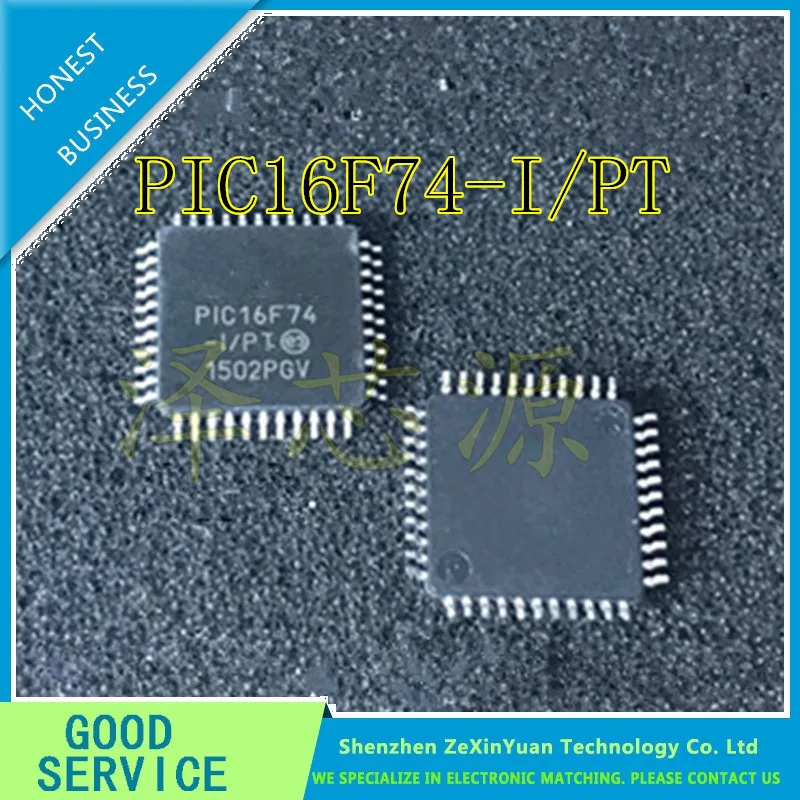 

10PCS/LOT PIC16F74-I/PT TQFP-44 PIC16F74 8-bit CMOS FLASH Microcontrollers