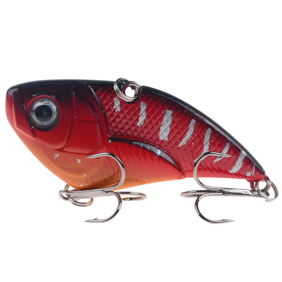 LINGYUE VIB Isca Artificial 5cm 14.5g Fishing Lure Hard Plastic Wobblers Deep Water Crankbait 10 Colors Available