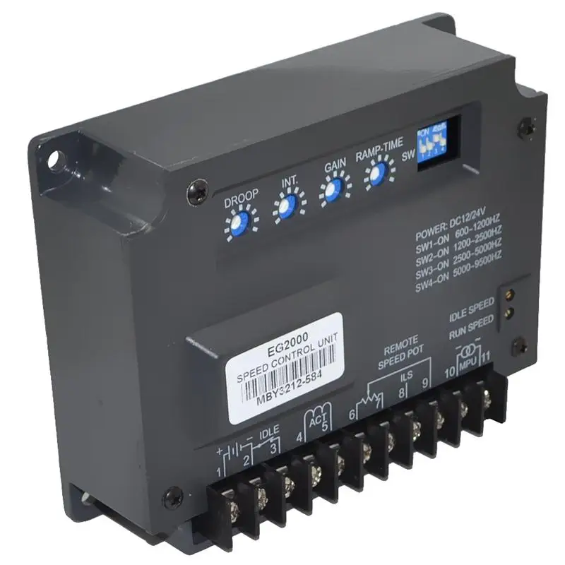 

EG2000 Diesel Engine Generator Electronic Speed Automatic Controller Panel Board Govornor Brushless Motor Genset Part