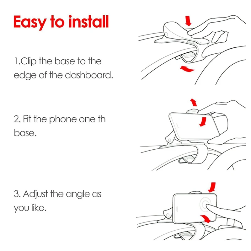 Dashboard Phone Mount Car Holder Support For BMW m3 m5 e46 e39 e36 e90 e60 f30 e30 e34 f10 e53 f20 e87 x3 x5