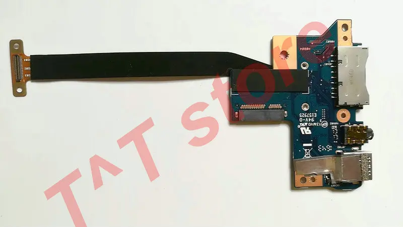 original for UX330CA laptop wlan SD card reader audio USB board UX330CA_IOBD wich cable test good free shipping