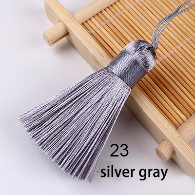 5 Stück/Set 5cm Quasten Hängende Seidenquasten Fransen zum Nähen Zierquasten Schlüsselanhänger DIY Dekorative Vorhang-Accessoires – Detail 16