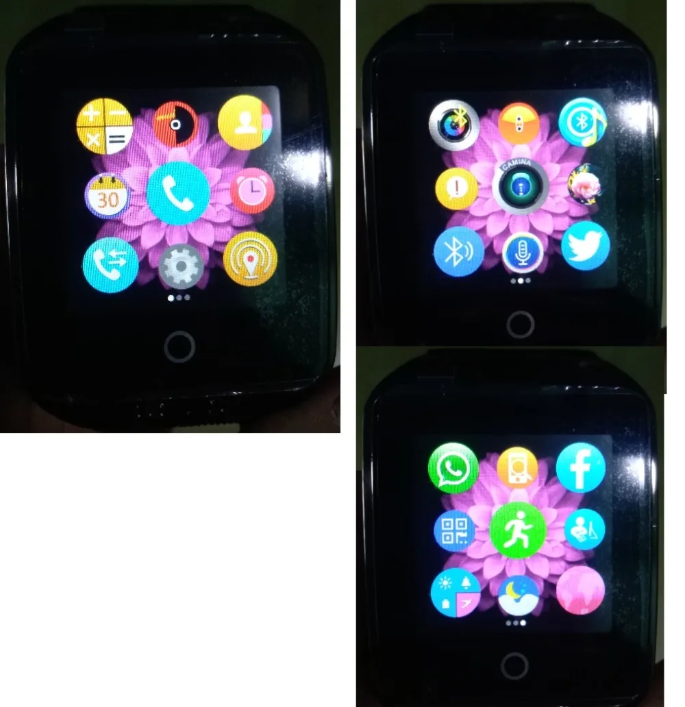 بلوتوث ساعة ذكية الرجال Q18S مع كاميرا الفيسبوك واتساب تويتر مزامنة SMS Smartwatch دعم سيم TF بطاقة ل IOS أندرويد