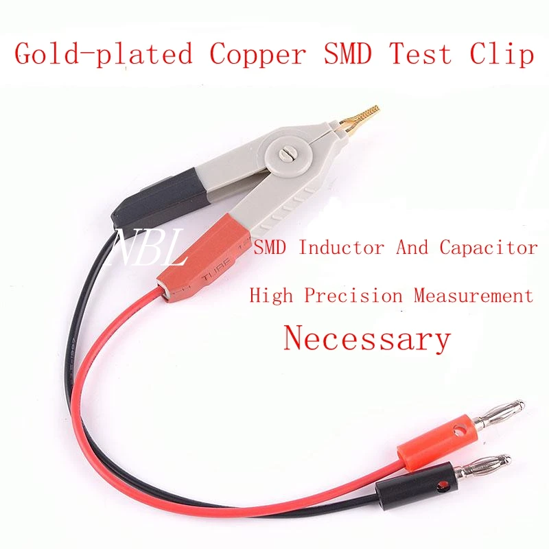 AutoRanging Capacitor ESR Low Ohm Meter Resistance Capacitor In Circuit Online Testing Up to 0.001 to 100R With SMD Test Clip