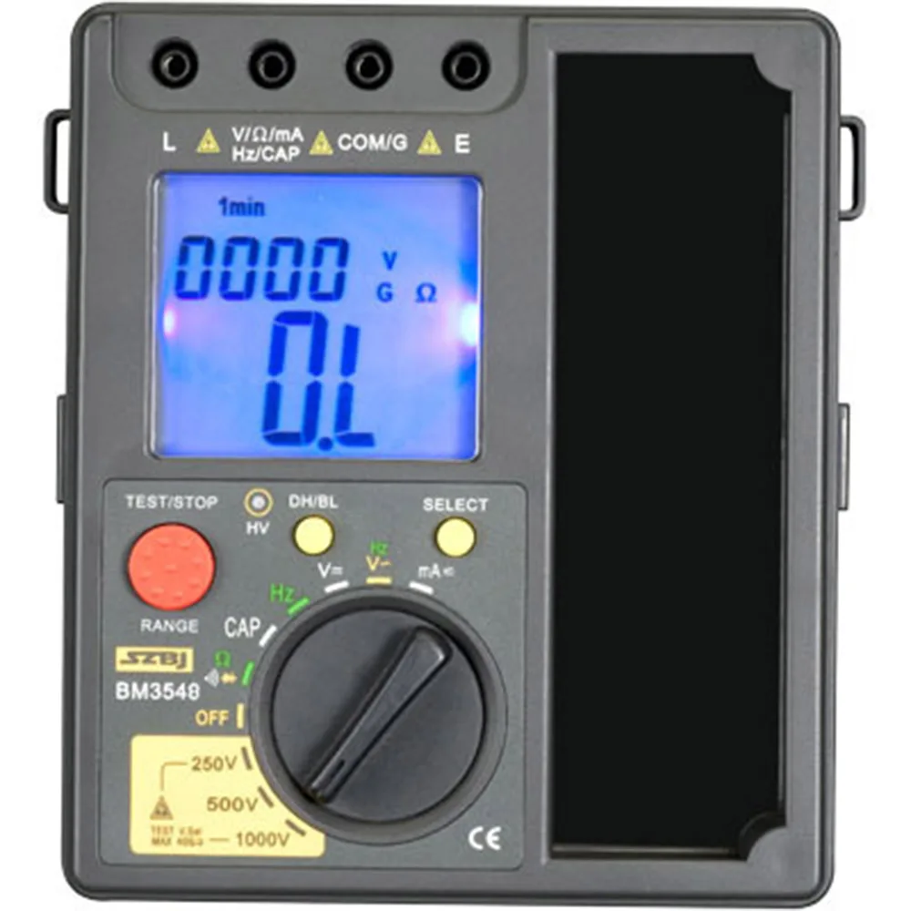 Resistance Meter BM3548 Digital Insulation Resistance Tester Meter Digital Multimeter Test Meter