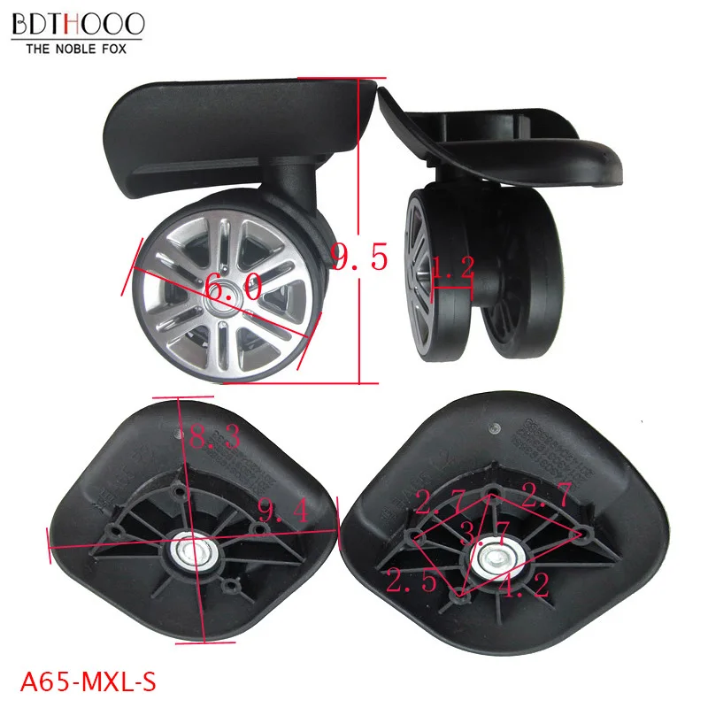 A65-MZL Luggage Wheel Repair Universal Travel Suitcase Parts Rubber Accessories Replacement   Spinner