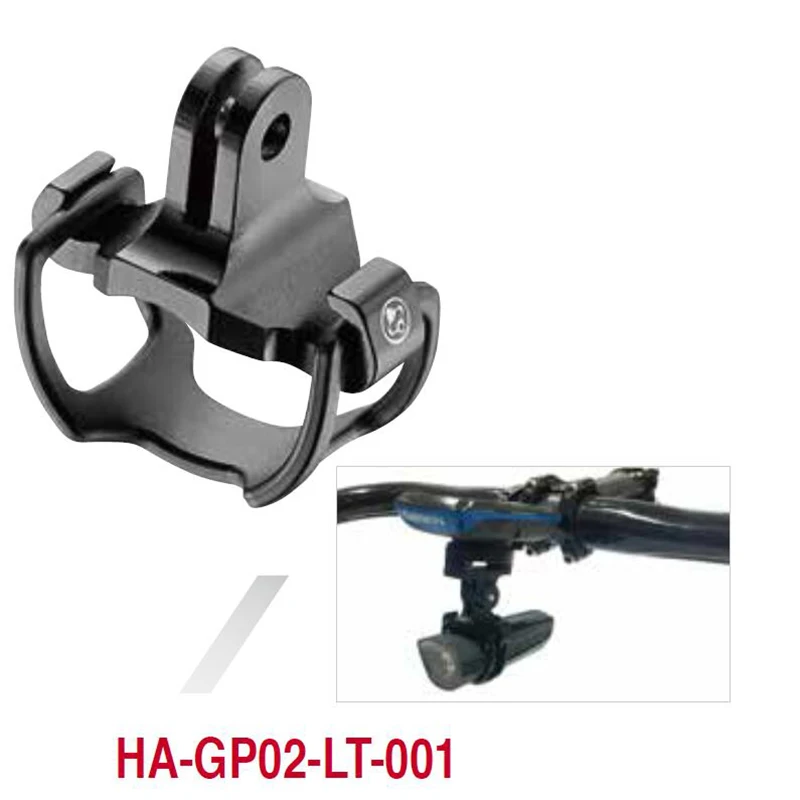 

FOURIERS GP02 Alloy 6061-T6 Bike Light Mount Holder, Garmin Bryton Computer Mount, Gopro Adapter, Cateye