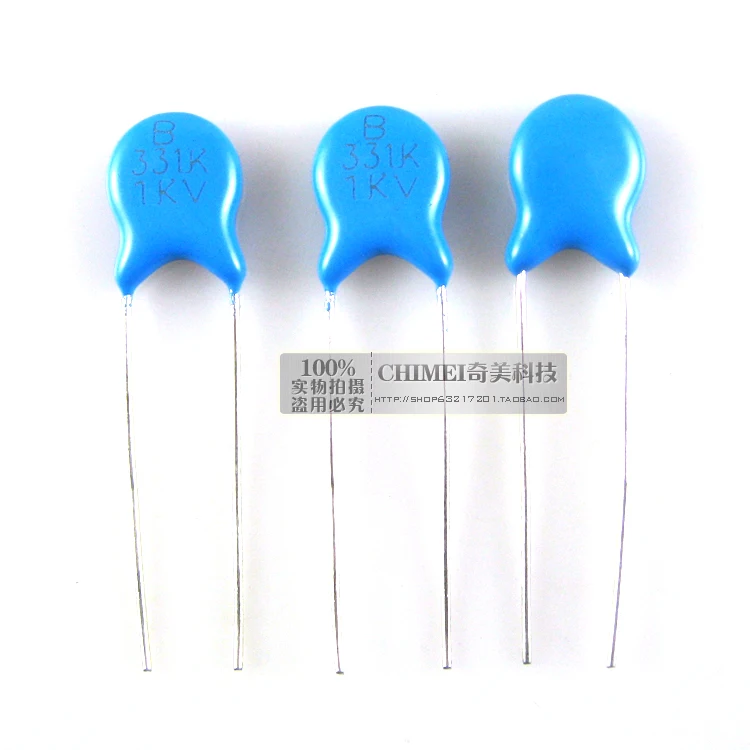 High voltage ceramic capacitor 1KV 331K capacitor parts