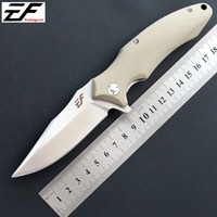 High quality  EF339 pocket knife D2 steel blade G10 handle outdoor camping hunting survival outdoor EDC tool knife