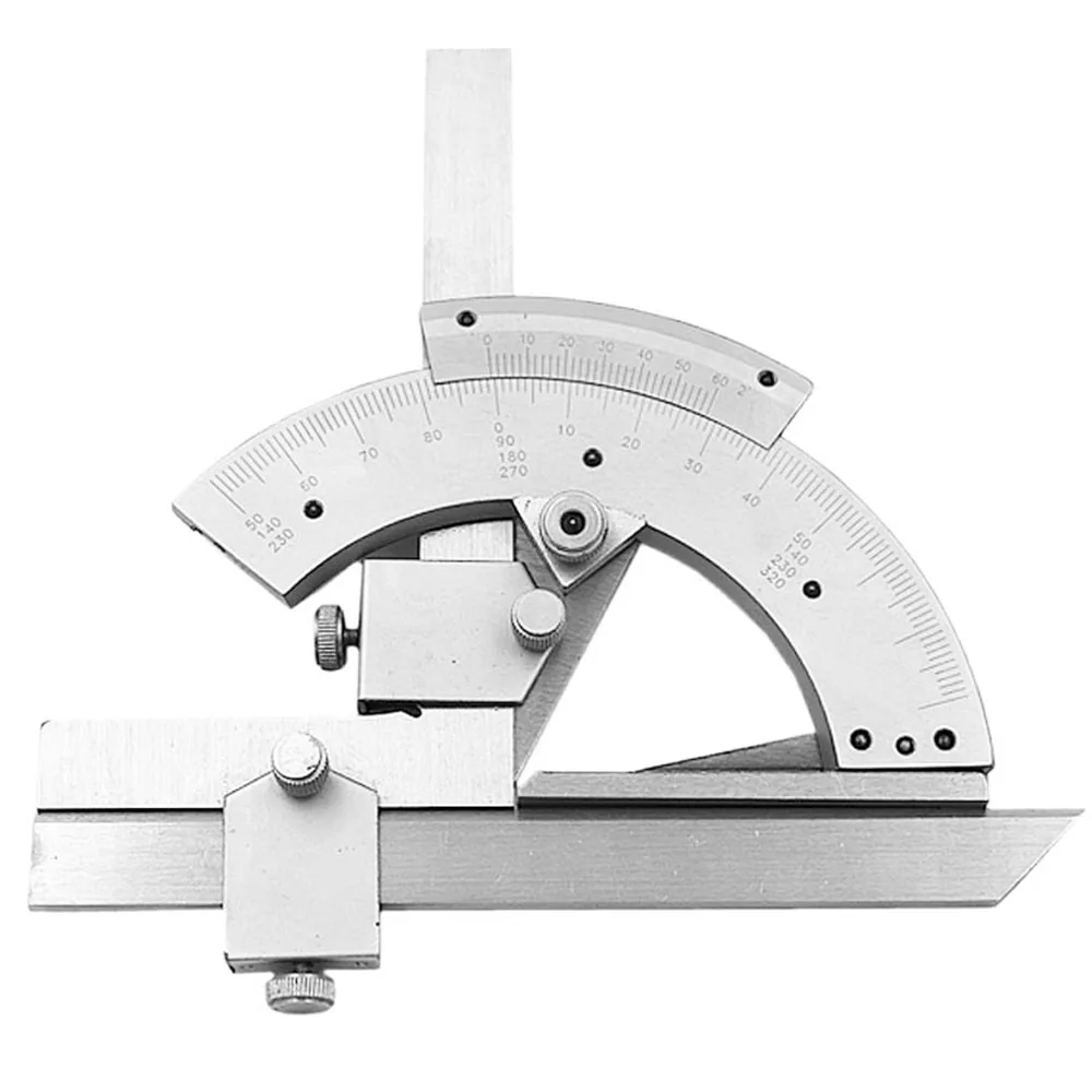 

High-quality! 0-320 Degrees Universal Angle Meter Bevel Protractor Precision Scales Bevel Protractor Ruler