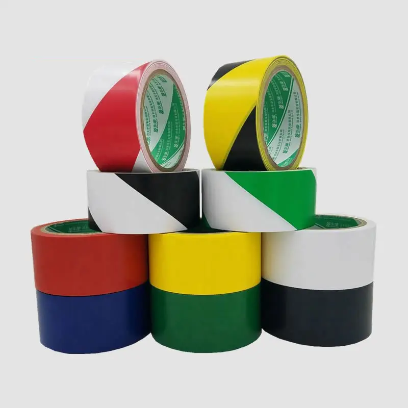 

1-Roll 48mm*18m Waterproof PVC Safety Warning Tape Anti-Skid Caution Barrier Carpet Sticker For Warehouse Factory School Home