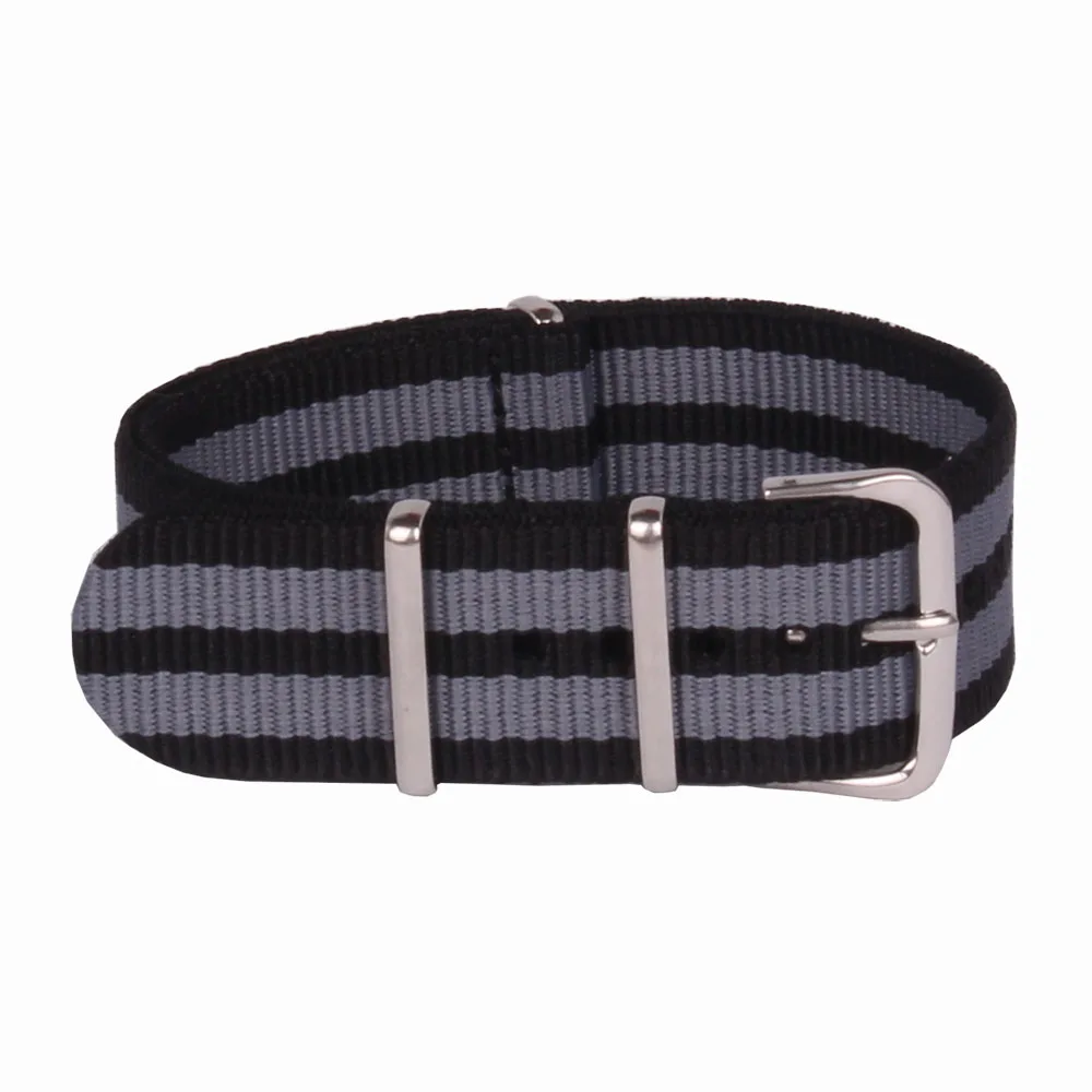 Buy2 Get 10% OFF) 24mm Wholesale bracelet Watch 24 mm Multi Color Army fabric Nylon watchbands Strap Bands Buckle belt