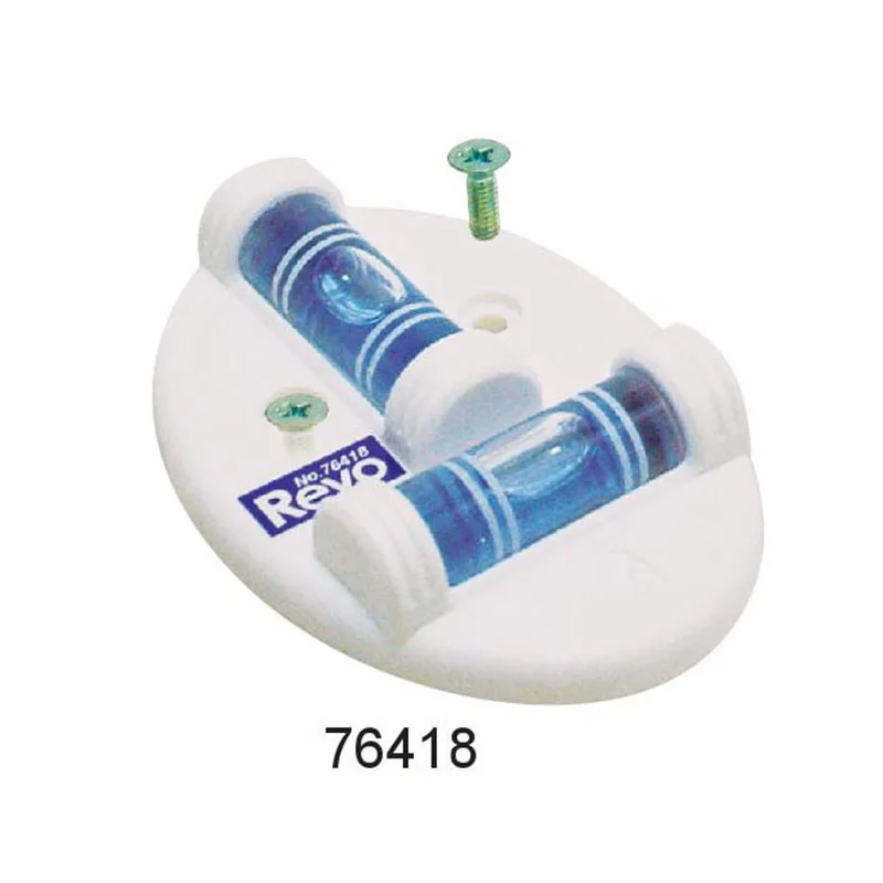 SHINWA REVO Multiple Specifications Clip type Straight Ruler T-shaped ellipse Mini level Bubble Spirit Blue Bubble Level