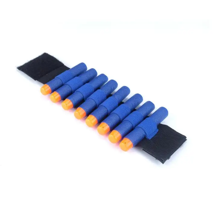 2pcs Toy Gun bullet wristband For Nerf Gun soft bullet holder professional player eva bullet accessories outdoor game equipment