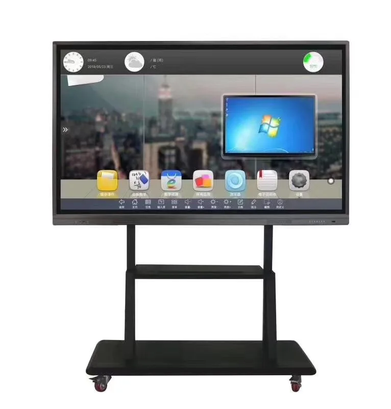 Menyesuaikan Berbagai Fungsi Led Layar Besar Versi Tunggal/Android/PC Iklan HD Display Monitor Signage 49 55 60 65 Inci