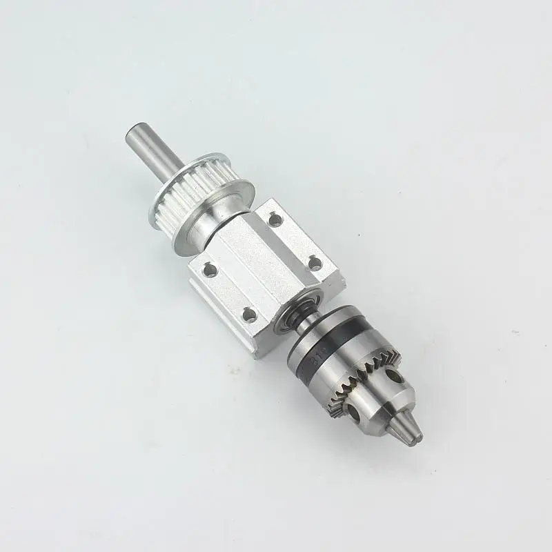 0.6-6.5mm Drill Chuck Bench Electric High Precision Spindle DIY Woodworking