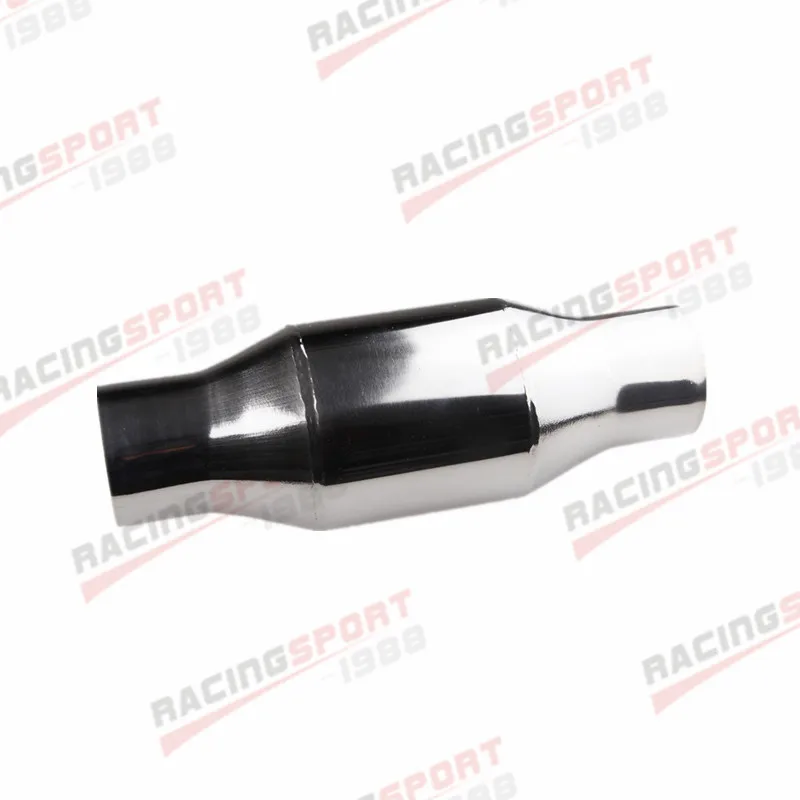 Universal 200 Cell High Flow Metallic Honycomb Racing Catalytic Converter With Metallic Catalyst  3