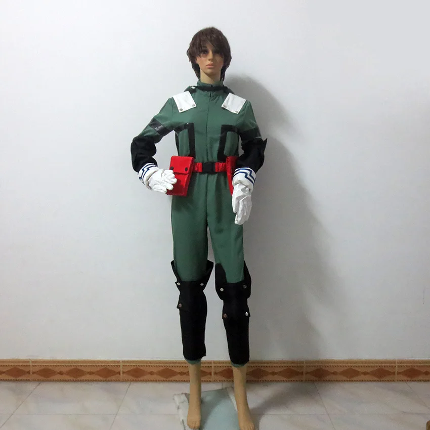 Izuku Midoriya Christmas Halloween Uniform Outfit Cosplay Costume Customize Any Size