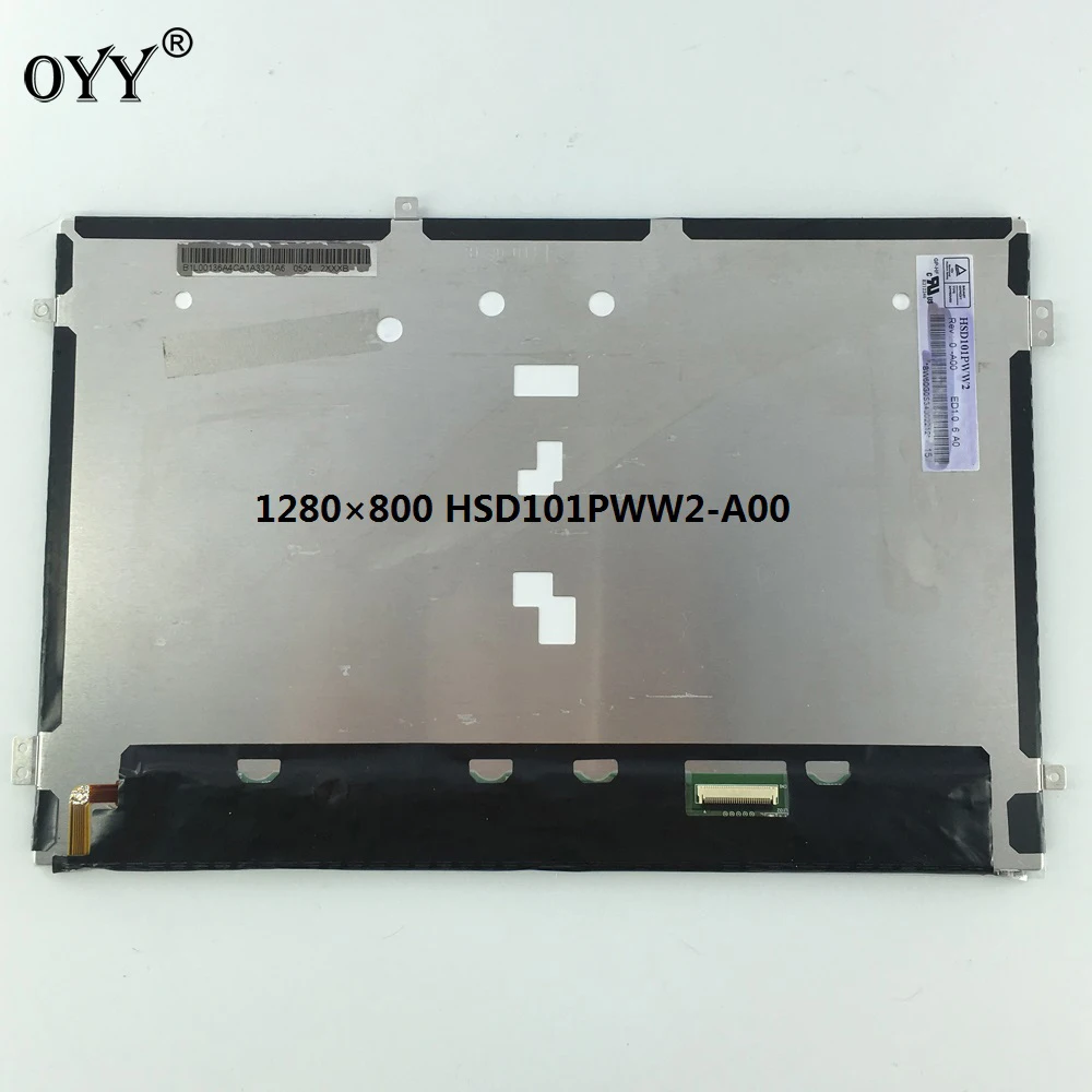 

HSD101PWW2 A00 WXGA 1280(RGB)*800 LVDS 30 pins LCD Display Matrix Screen Panel Replacement Parts 10.1'' for tablet PC