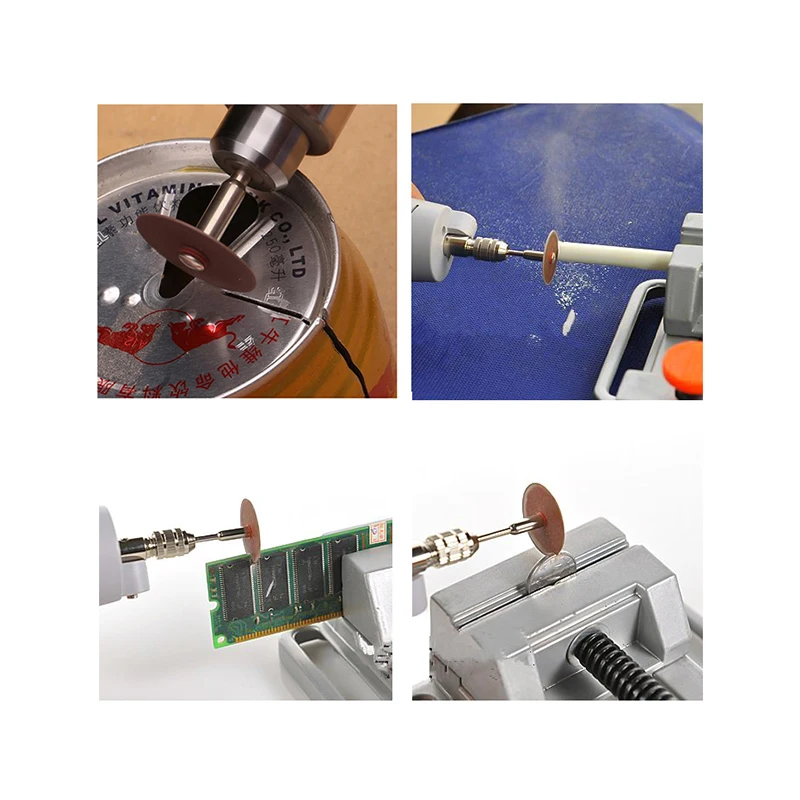 37PCS Power Tool Dremel Accesories Abrasive Cutting Discs Cut Off Wheels Disc for Dremel Rotary Tools Electric Metal Wood Cut
