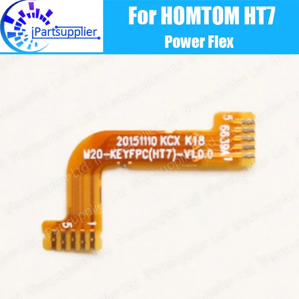 HOMTOM HT7 FPC For start / Power on/off flex cable 100% Original Wire Flex Cable repair accessories parts for HOMTOM HT7