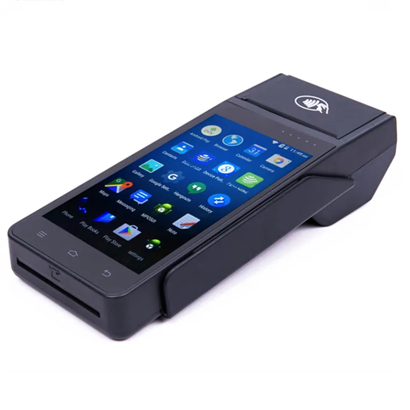 Imagem -06 - Polegada Tela de Toque Pos Terminal Portátil Robusto Nfc Leitor de Cartão Magnético Terminal de Pagamento Pos Android com Impressora 5
