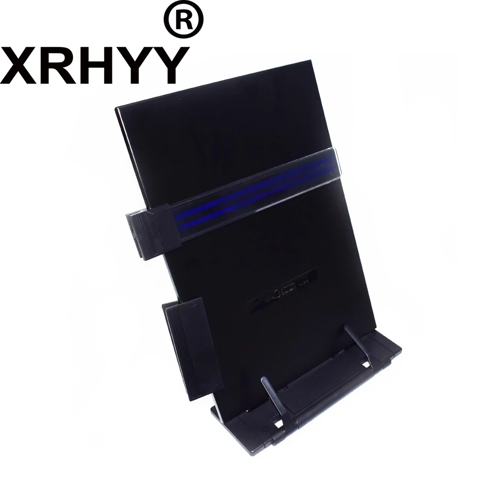 XRHYY  Black Metal Desktop Document Book Holder Display Stand With 7 Adjustable Positions For Typing Book Reading Painting