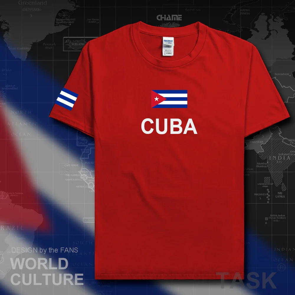 Cuba Cuban t shirts fashion 2017 jerseys nation team tshirt 100% cotton t-shirt gyms clothing tees country sporting CU CUB