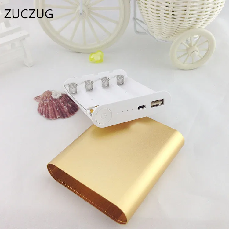 ZUCZUG High quality USB 3.3-4.2V 1A 18650 Power Bank Battery Box Charger For Smartphone for iphone