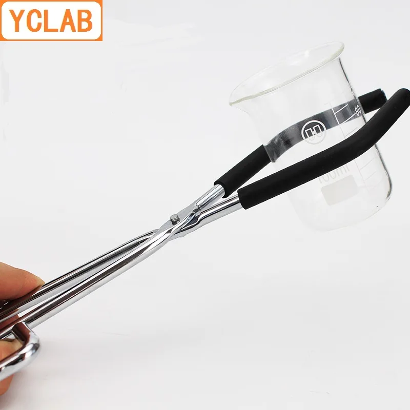 YCLAB Beaker Tongs Electroplate Laboratory Clamp Medical Pliers