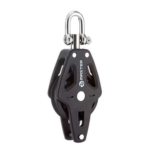 

Оборудование для лодок для парусной лодки, 90 мм, 3,54 дюйма, одинарная поворотная скоба, блок подшипников скольжения Becket Master BP-0902F