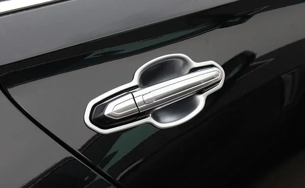 Free shipping! Higher star ABS chrome 8pcs door handle bowl for Cadillac XTS 2012-2016