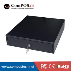 Three position lock pos Cash Drawer with RJ11 interface cash register 4 bill 8 coin for supermarket