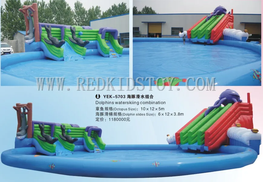 China Best Supplier for Inflatable Slide Top Quality Inflatable Pool HZ-E009