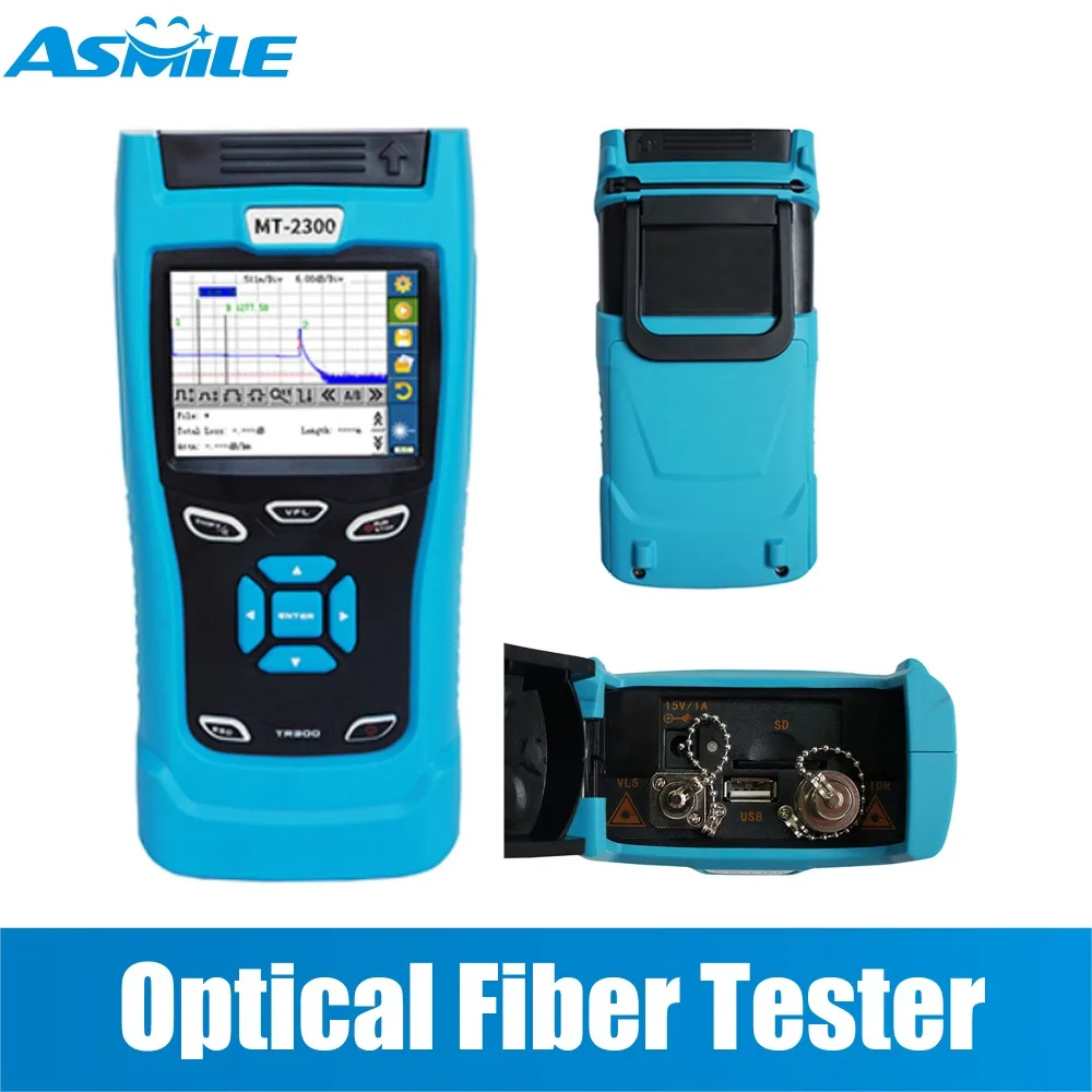 

3.5 inch color TFT-LCD MT-2300 Plus Optical Fiber Tester with Traces fixed function mode for comparison reference waveforms