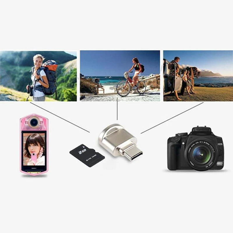 Multi In 1 TF USB Speicher Adapter Für Micro SD Kartenleser Adapter Für Flash Stick Multi OTG Reader Für android Huawei Typ C