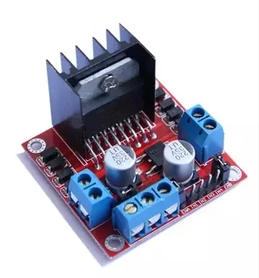 YYT Red plate L298N motor driver board stepper motor module Smart Car Robot L298,Dual H Bridge DC Stepper Motor,