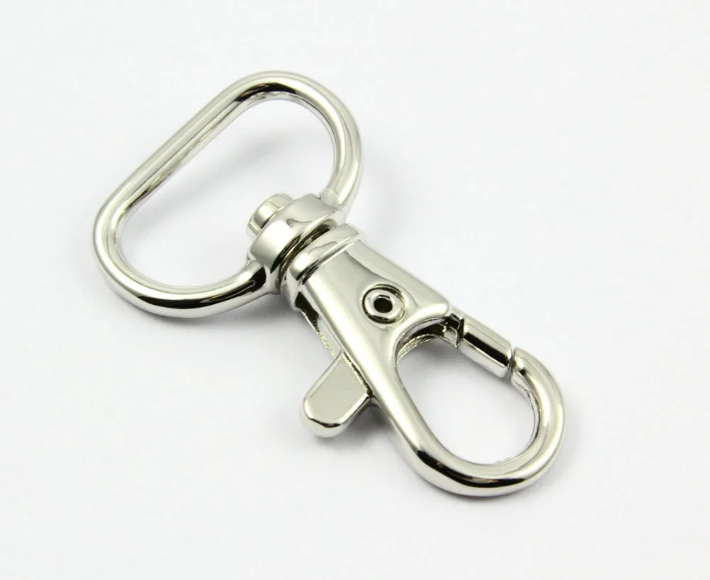 20 Pieces 45x20mm Swivel Snap Hook Metal Lanyard Hook Paracord Lobster Trigger Clasp Clips