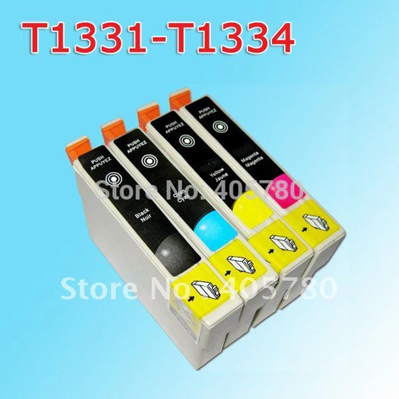 T1331-T1334 ink cartridge for StylusT22/TX120/TX420/OfficeTX320F/StylusTX420W/WORKEFORCE 525/WORKEFORCE625