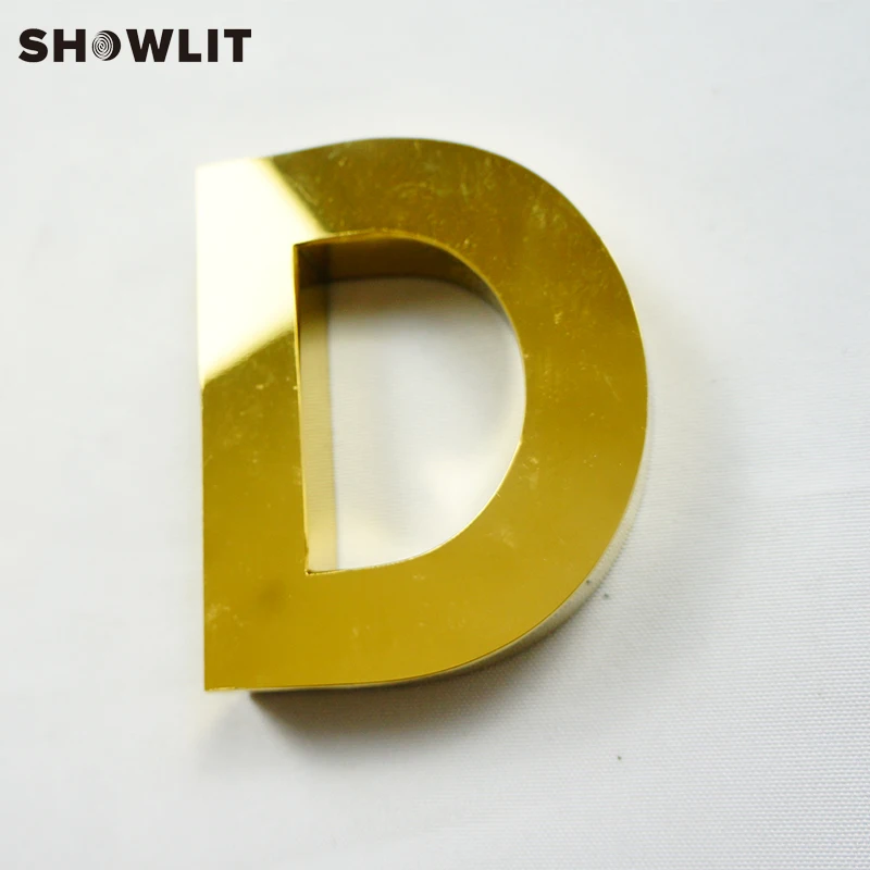 Custom Made 3d Letters Mirror Stainless Steel Letters and Signs