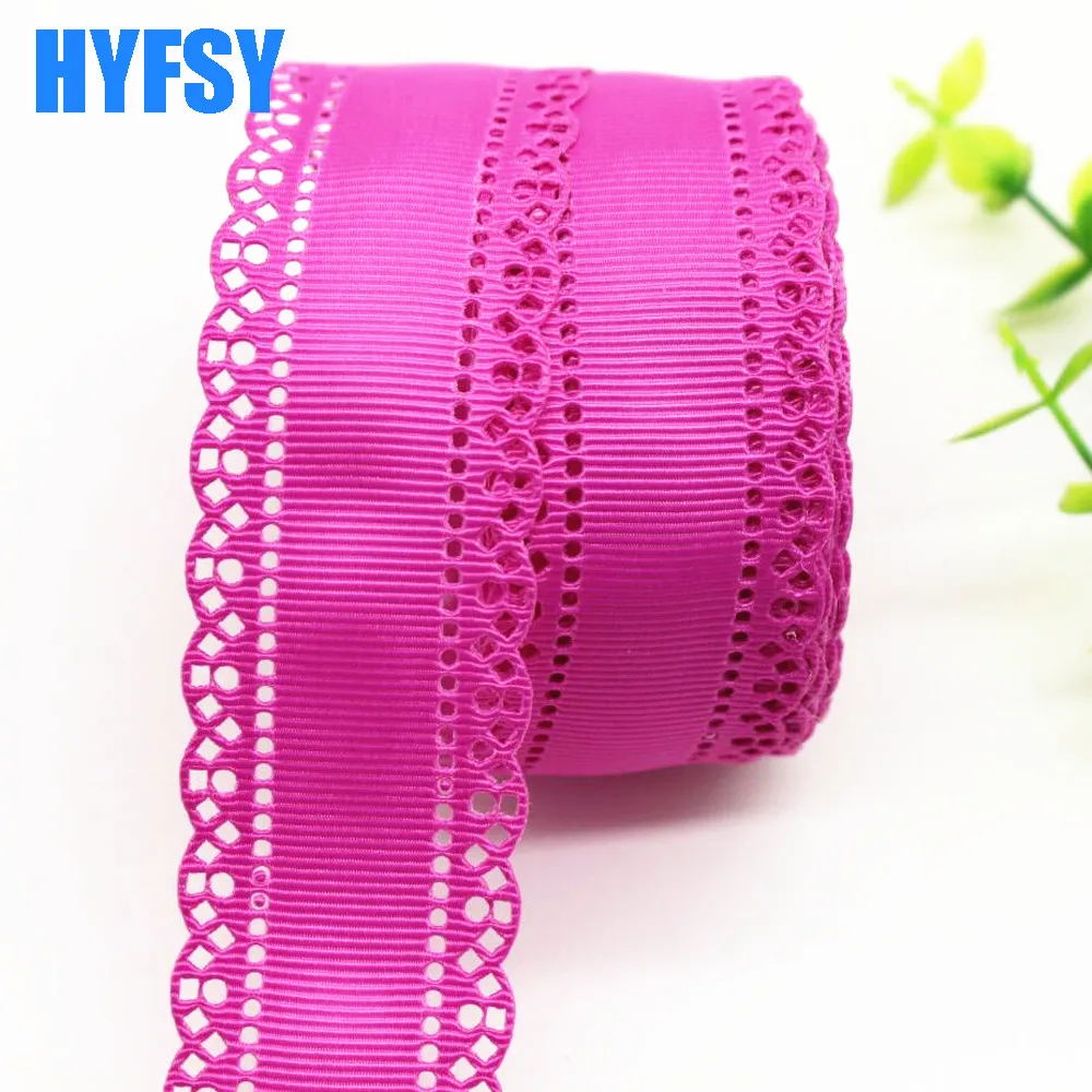 10 Yards 30mm Lace Ribbon DIY Gift Wrapping Headwear Handmade Materials Tape Grosgrain Ribbons For Bows