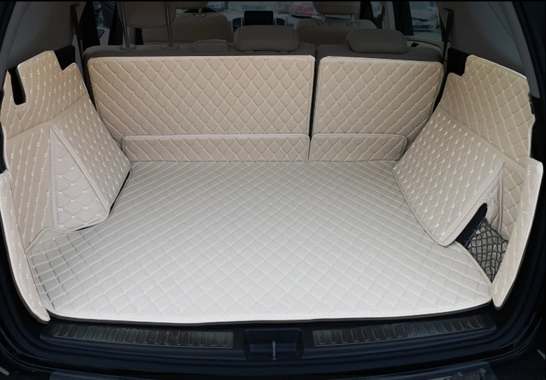 Newly mats! Special trunk mats for Mercedes Benz ML 500 W164 2011-2006 durable cargo liner boot carpets for ML500,Free shipping