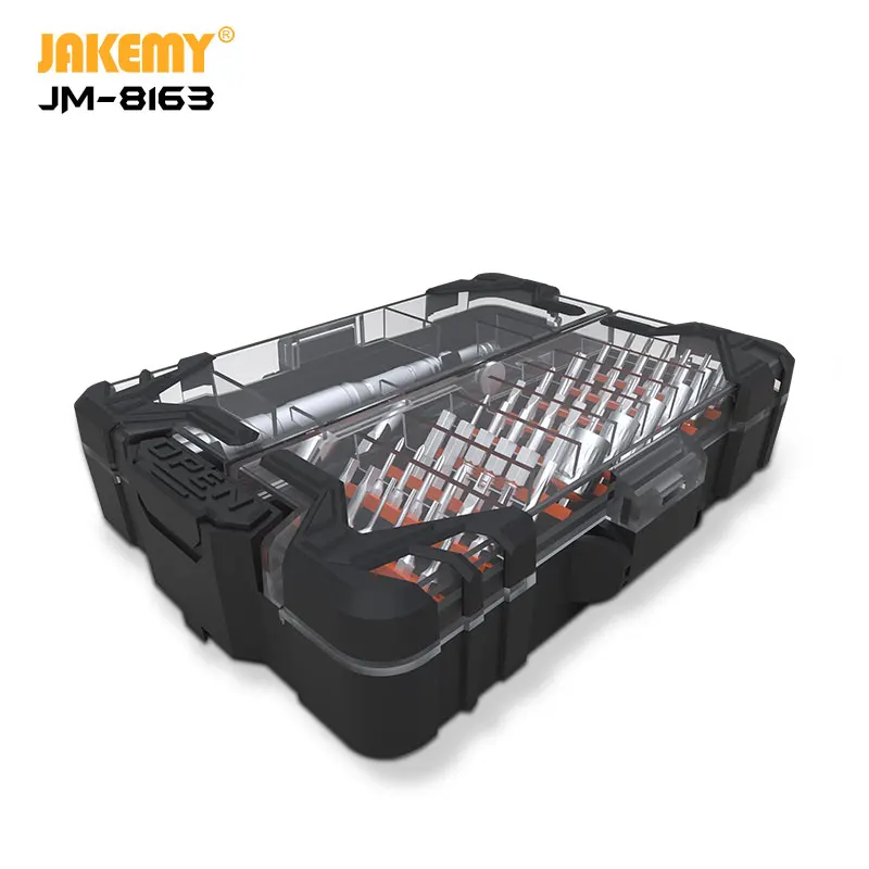 JAKEMY 62 IN 1 Precision Screwdrivers Magnetic Torx Screwdriver Set Computer Mobile Phone Electronic Device Repair Hand Tools