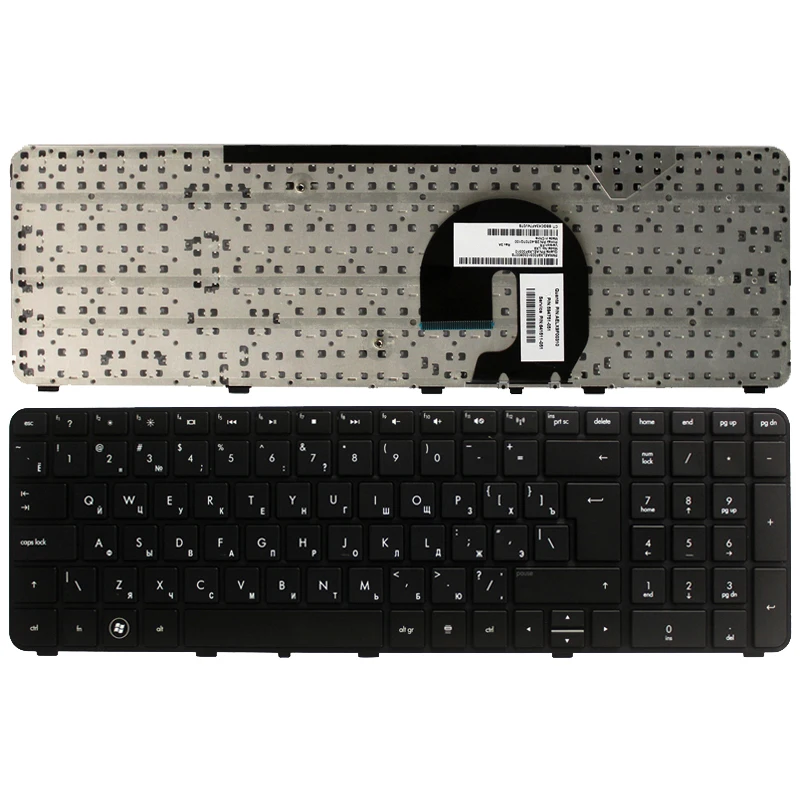 Nouveau clavier russe pour ordinateur portable HP pavillon DV7-4000 RU, 608558 – 001