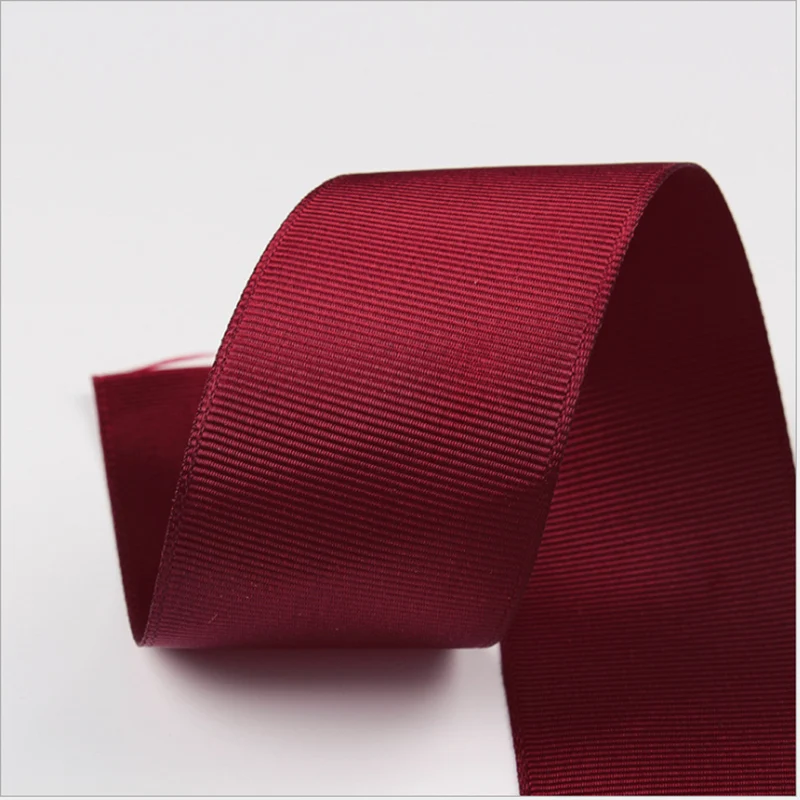 Grosgrain Ribbon 100% Polyester 6 9 16 25 38 50 MM 1/4\