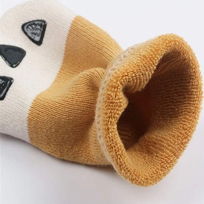 Lawadka Winter Thick Warm Kids Girl Boy Socks Cotton Terry Casual Infant Socks For Girls Boys Soft Children Baby Sock Anti Slip