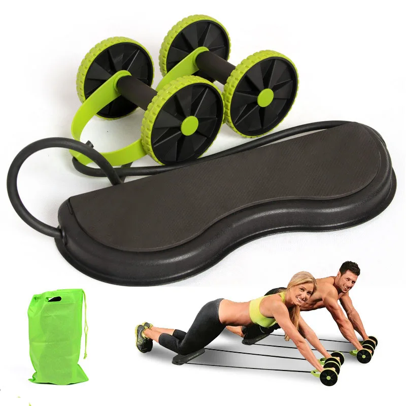 Abdominal Ab Roller Wheel Trainer Wheel Arm Waist Leg Exercise Multi-functional Fitness Equipment Exercise